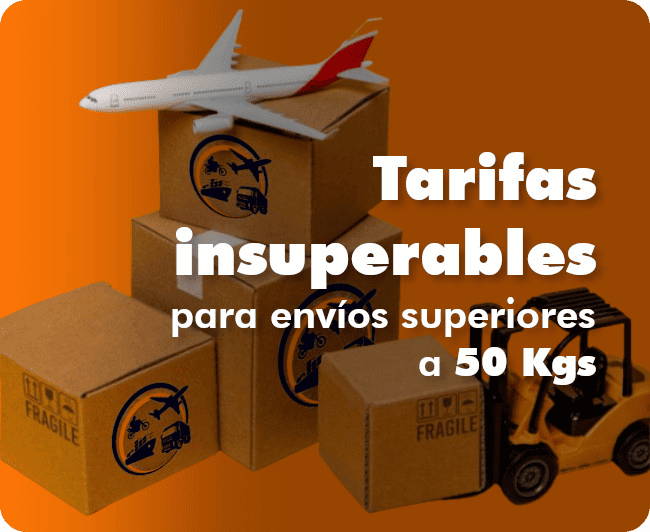Tarifas insuperables de envíos aéreos internacionales desde Colombia para paquetes superiores a 50 kg - Office Boy Express